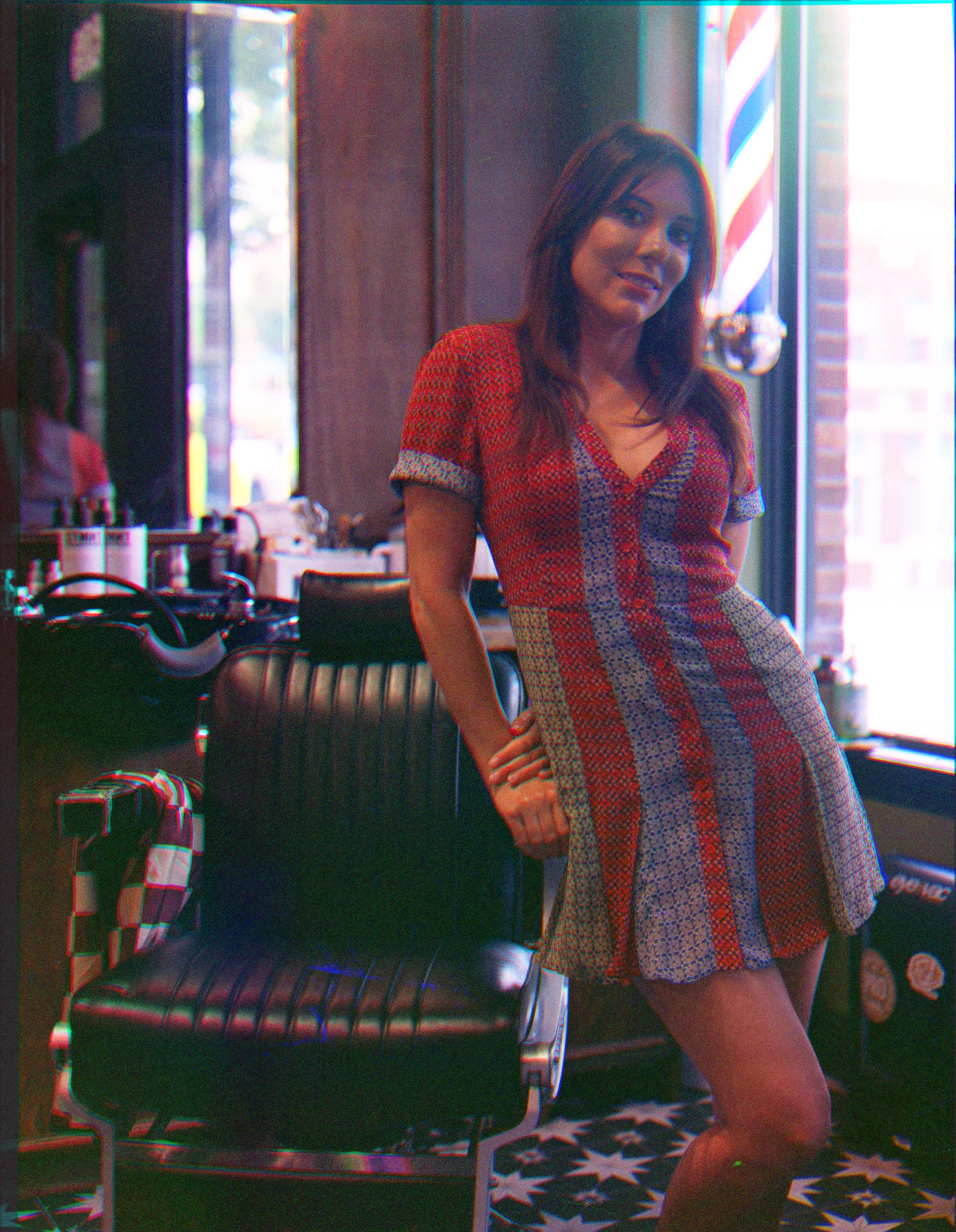 Ally Giammalva, owner of River Quay Barbershop